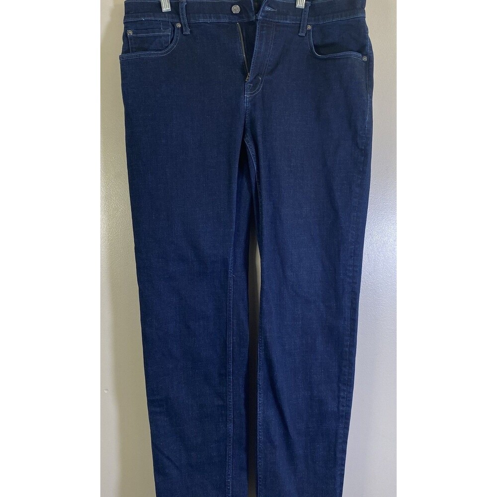 7 For All Mankind Jeans Slimmy Men's 38x32 Luxe Performance Dark Indigo Blue